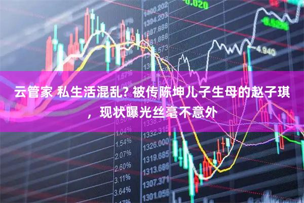 云管家 私生活混乱? 被传陈坤儿子生母的赵子琪，现状曝光丝毫不意外